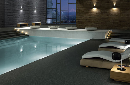 *** (DESC.) Porcelanato Domo Negro Abuj 50 x 100 M2