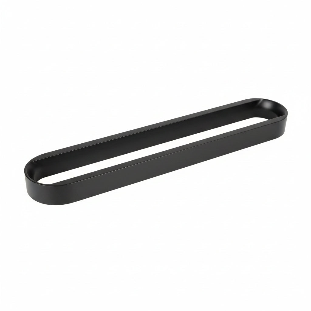 Toallero Barra 58cm Addstoris Negro Mate