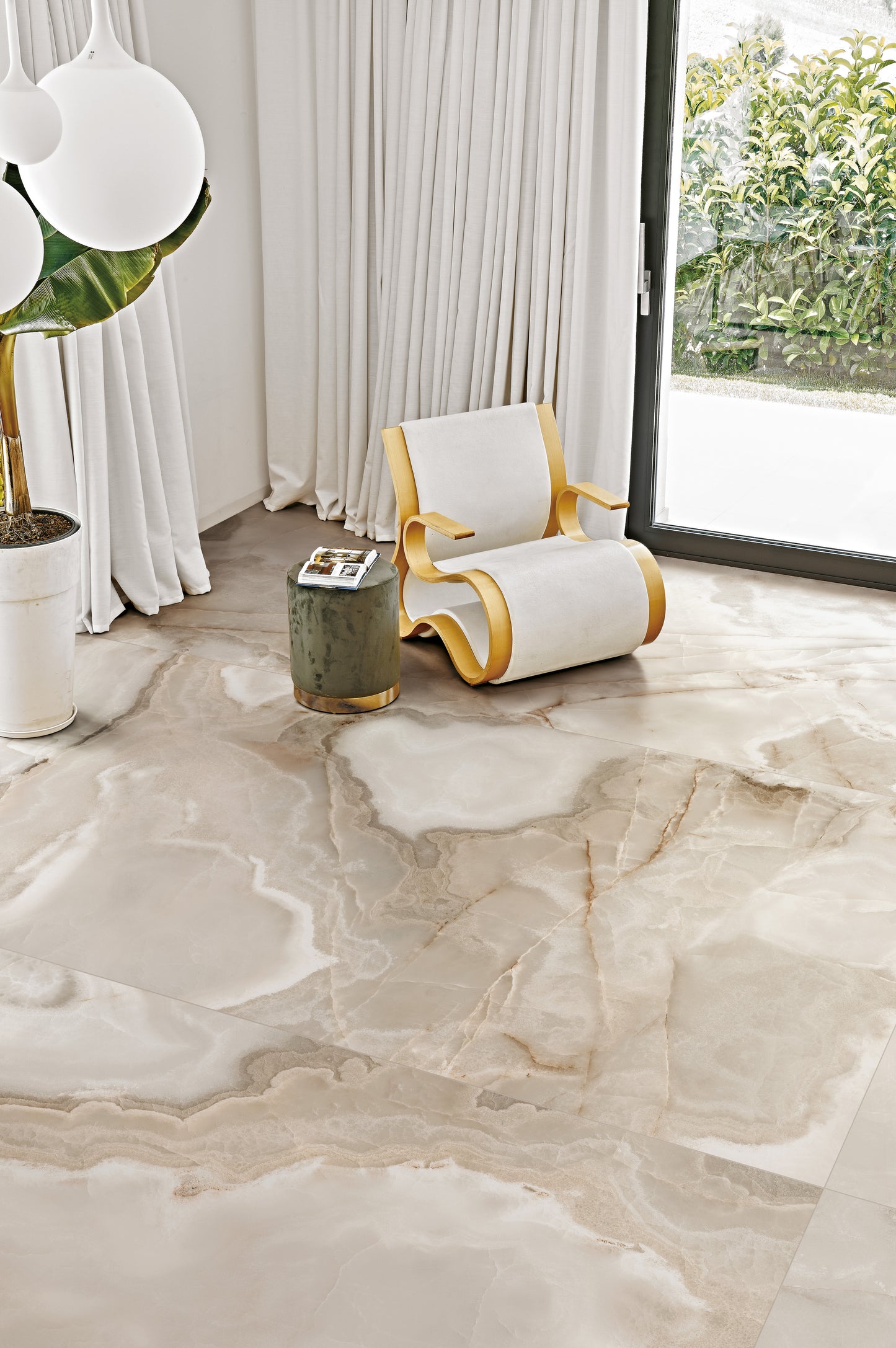 Porcelanato Reves Noisette Brillo 120x280 6MM M2