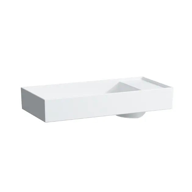 Lavamanos Sobreponer Rectangular 75x35cms Kartell S/H Grif. Blanco