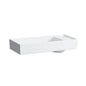 Lavamanos Sobreponer Rectangular 75x35cms Kartell S/H Grif. Blanco
