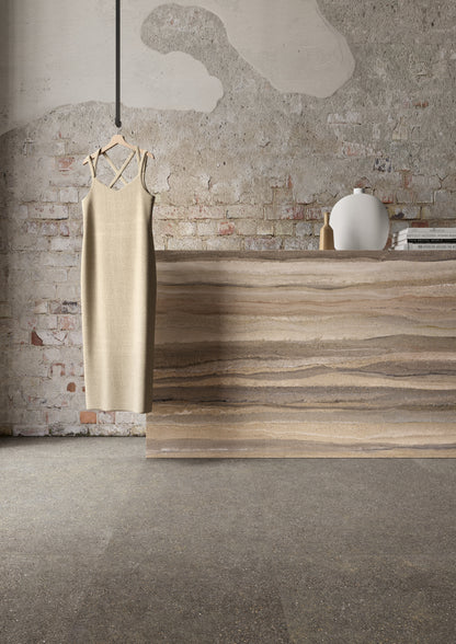 Porcelanato Compatta Pisé Melange Natural 120x280 6MM M2