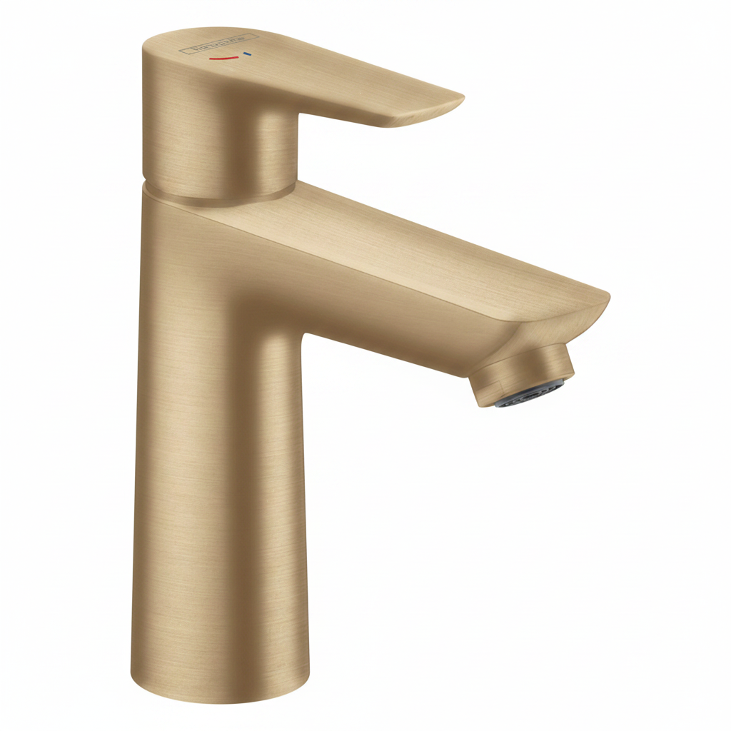 Griferia De Lavamanos Monocontrol Coolstart Talis E 110 Bronce Cepillado