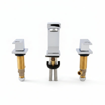 Griferia Lavamanos A 8"  Eurocube Cromo