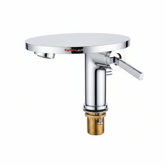 Griferia Lavamanos Monocontrol Kartell Con Sifon pop-up Chrome
