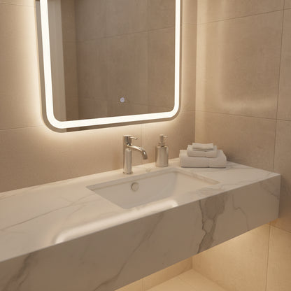 *** (DESC.) Lavamanos Semiempotrar Star 60 De 60 X 49 Cms Blanca