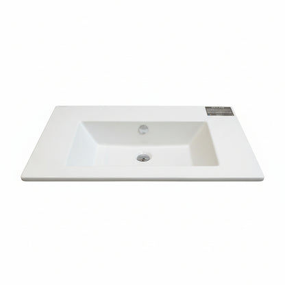 *** (DESC.) Lavamanos Semiempotrar Star 80 De 80 X 49 Cms Blanca