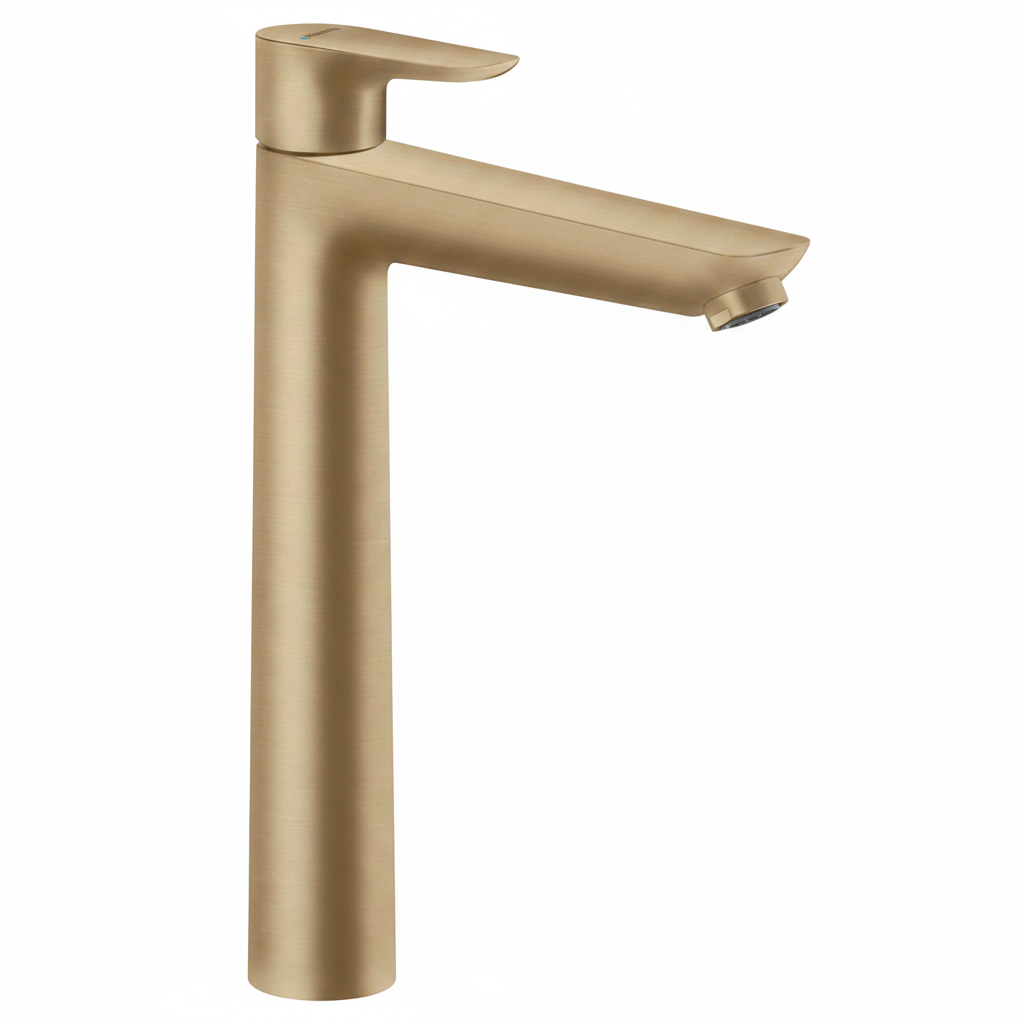 Griferia Lavamanos Monocontrol 240 Talis E Bronce Cepillado