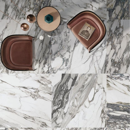 *** Porcelanato Calacatta Macchia Vecchia Mate 160x320 M2 12mm