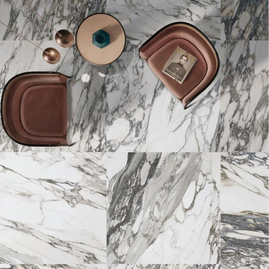*** Porcelanato Calacatta Macchia Vecchia Mate 160x320 M2 12mm
