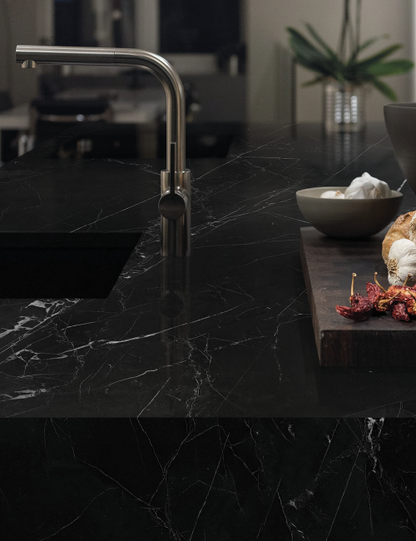 *** Porcelanato Nero Marquinia Mate 160x320 M2 12mm