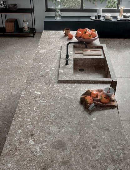 *** Porcelanato Norr Gra RR 02 Spazzolato 162x324 12MM M2