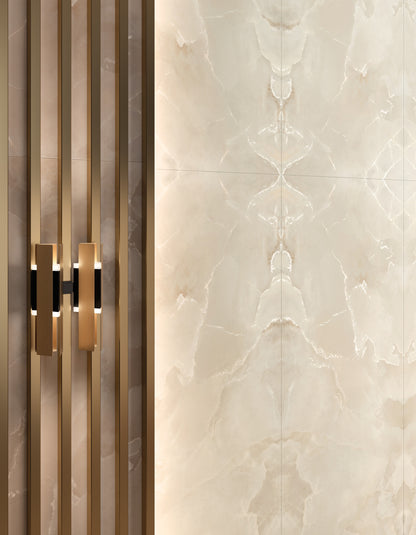 & Porcelanato Onyce Alabaster ON 00 Pearl 60X120 9MM M2