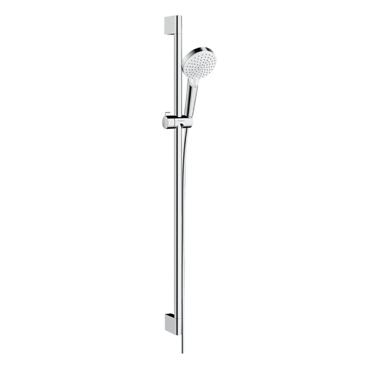 Barra de Ducha Crometa Vario 90 cm – Blanco/Cromo