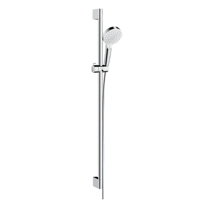Barra de Ducha Crometa Vario 90 cm – Blanco/Cromo