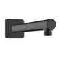 Brazo Ducha a Pared Vernis Shape 240 mm Con Escudo Cuadrado – Negro Mate